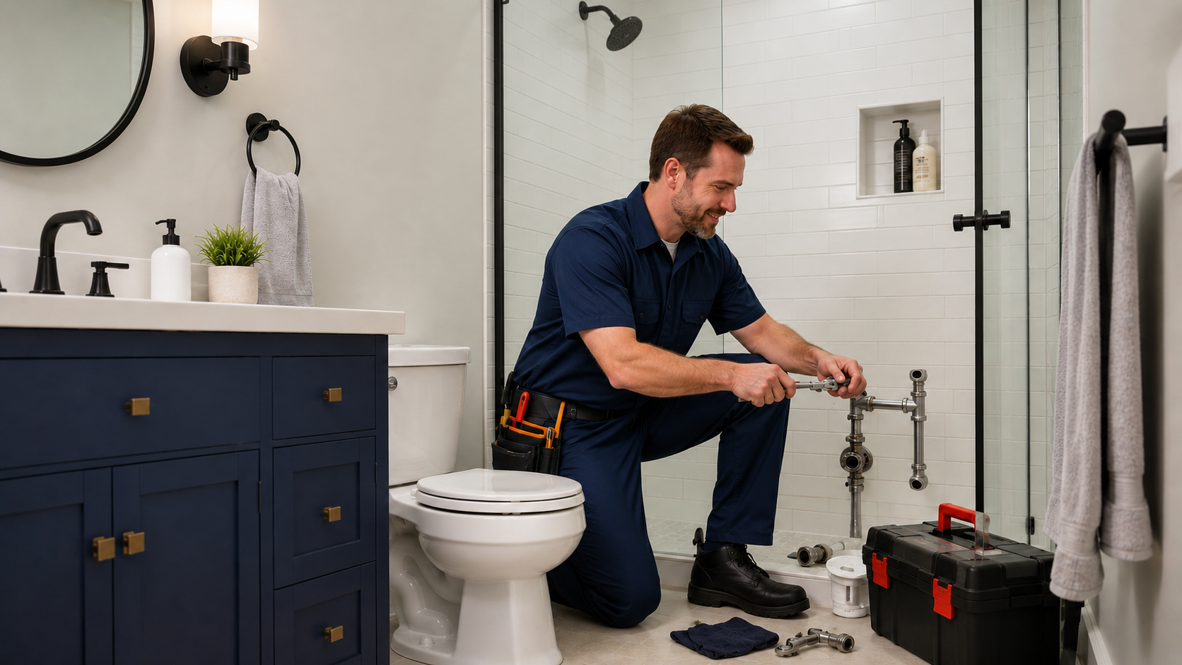 Bathroom Plumbing Installation