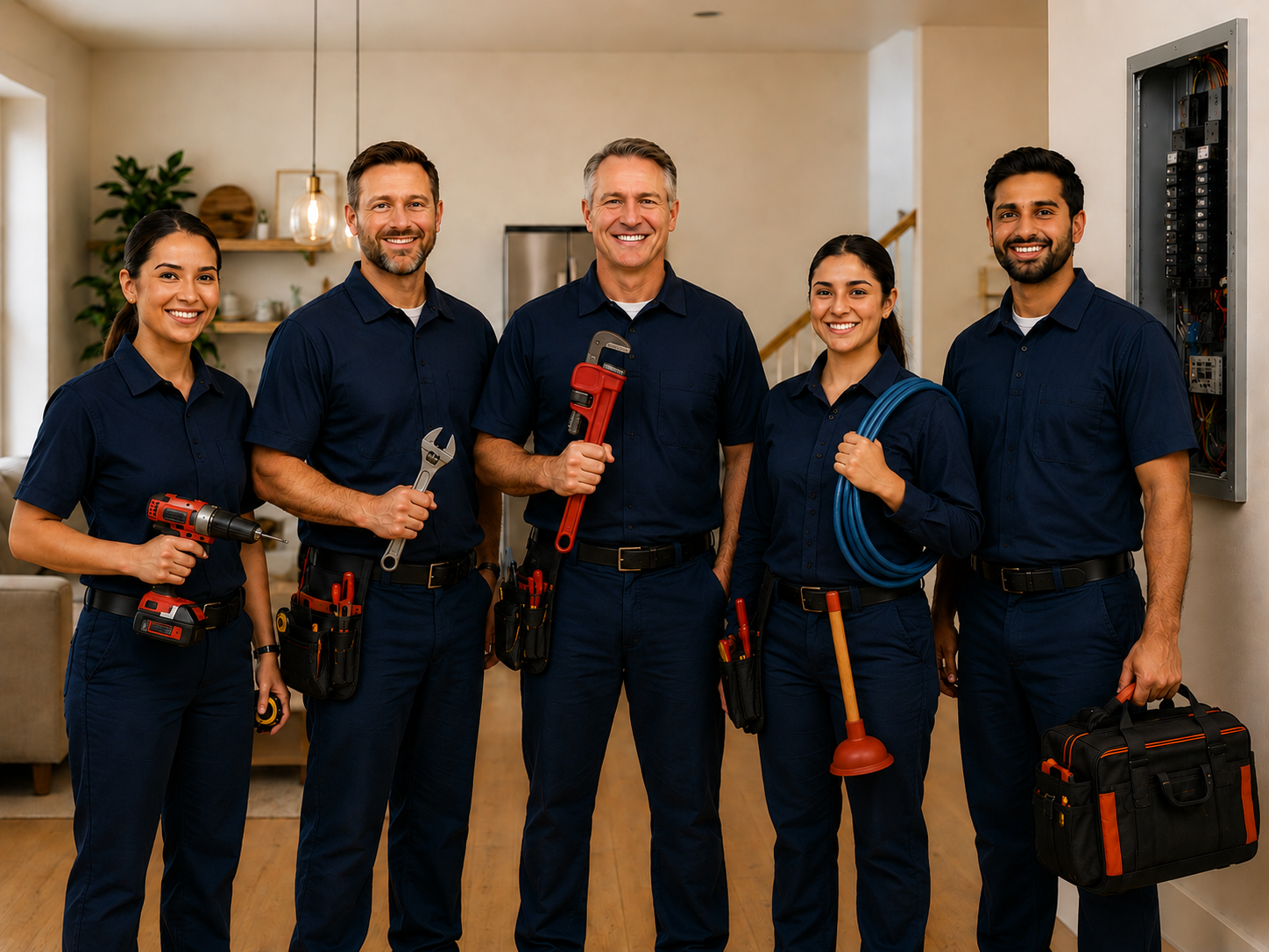 Certified Plumber Staff